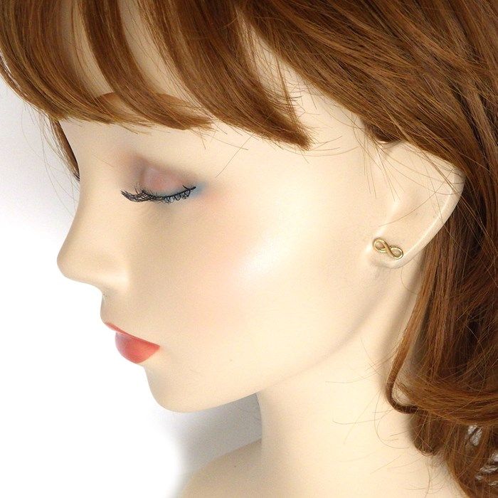 Tiffany & Co. Infinity Earrings in K18 Pink Gold - Exquisite Craftsmanship