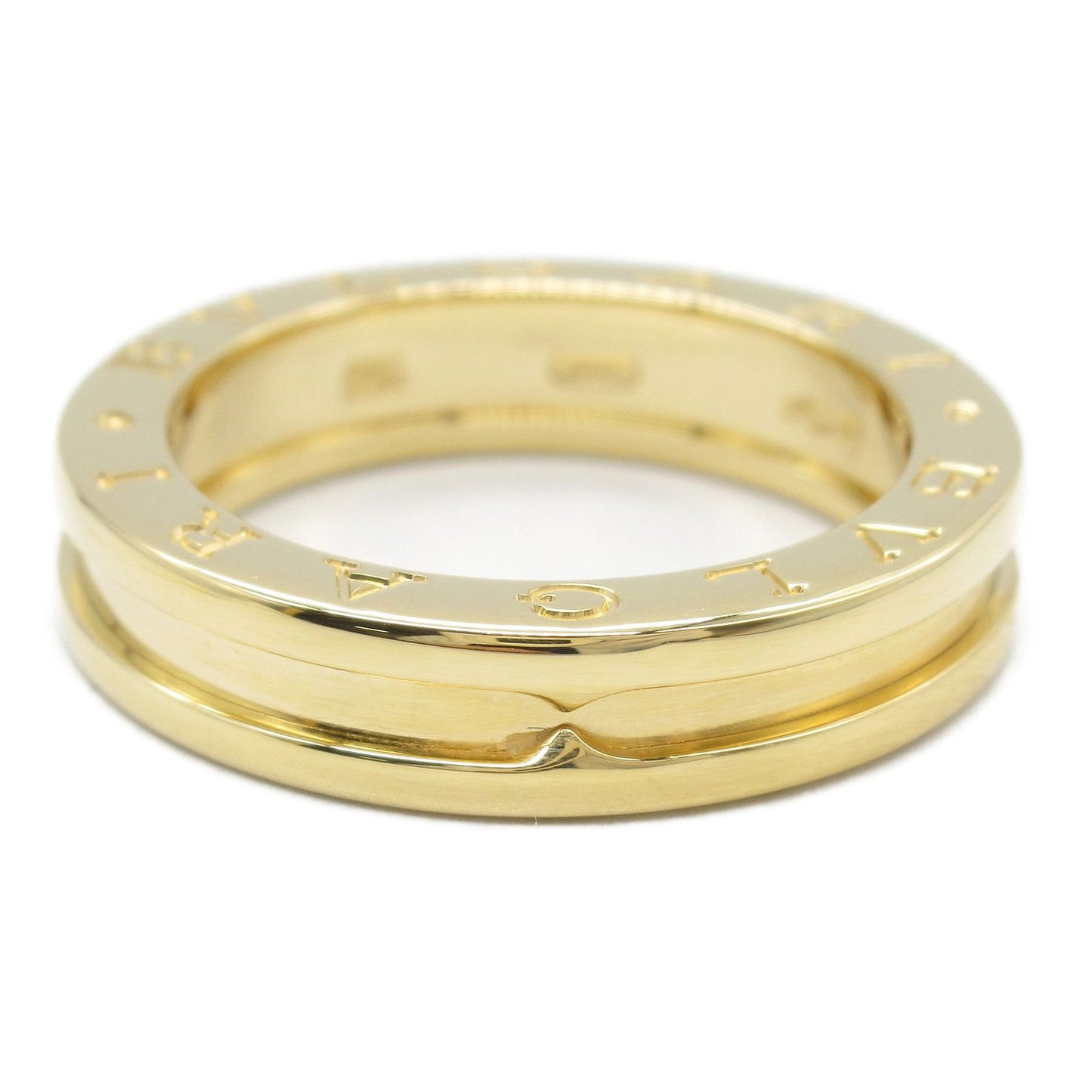 BVLGARI B-zero1 Ring in K18 Yellow Gold - Timeless Elegance