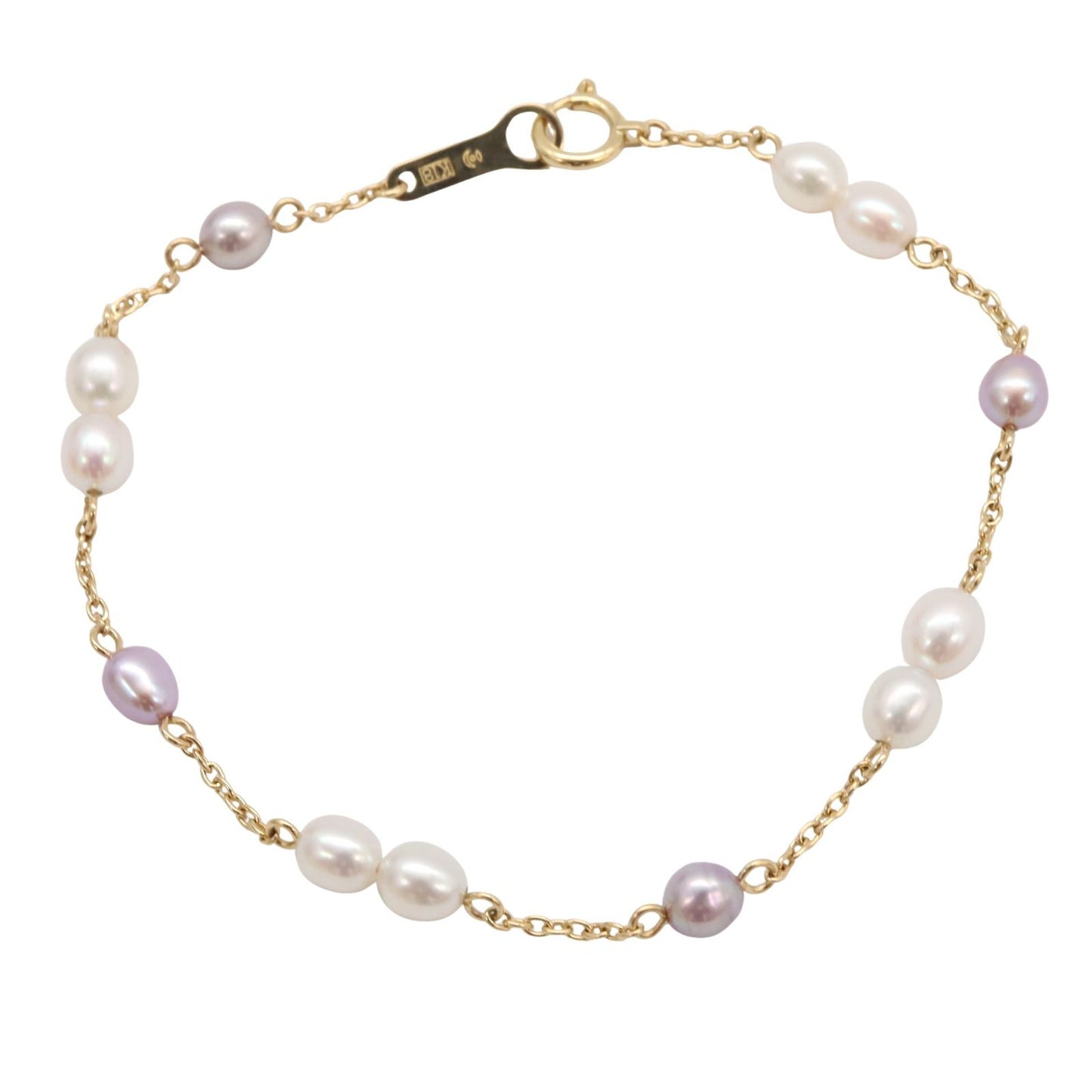 TASAKI Pearl Bracelet in K18 Yellow Gold - Exquisite Elegance