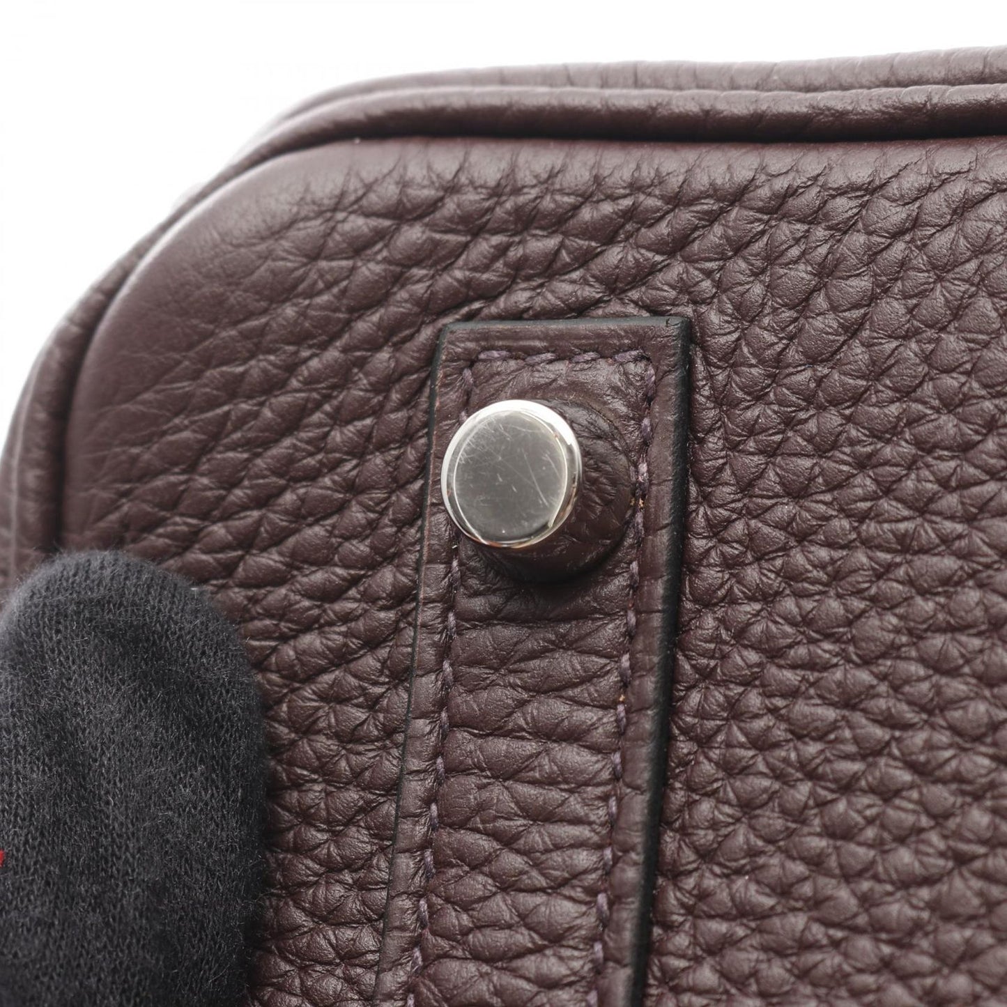 HERMES Birkin 30 Verso Rouge Serre Brick Handbag - Exquisite Craftsmanship