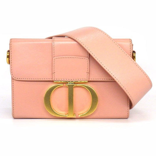Dior 30 Montaigne Box Micro Shoulder Bag in Rose Devan