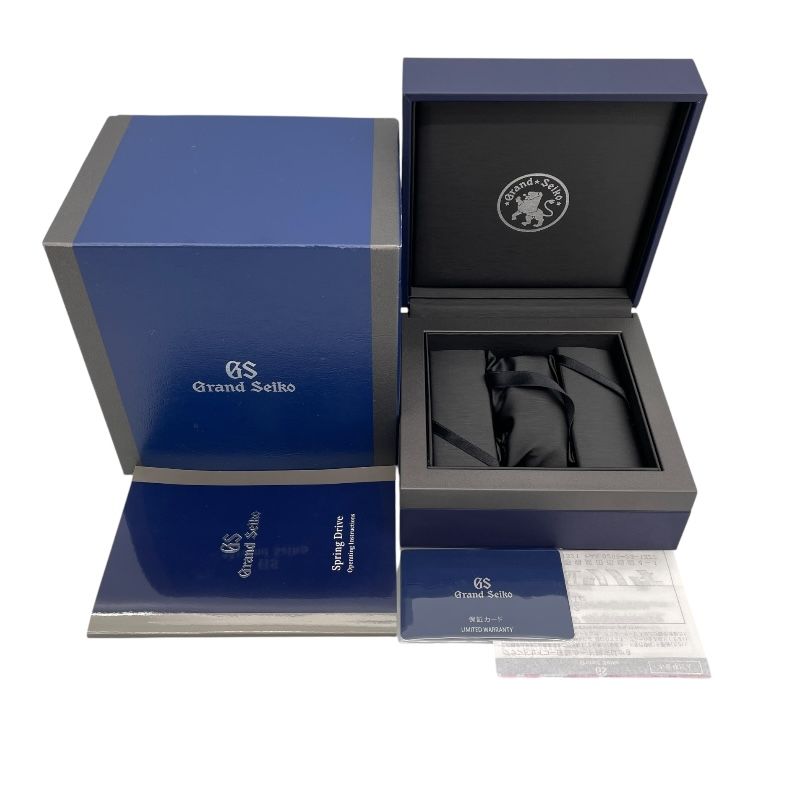 Seiko Grand Seiko Heritage Collection Spring Drive SBGA467 - Black Dial