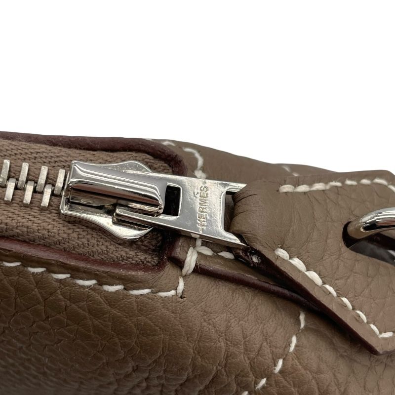 HERMES Bolide 31 in Etoupe with Silver Hardware - 2019 Edition