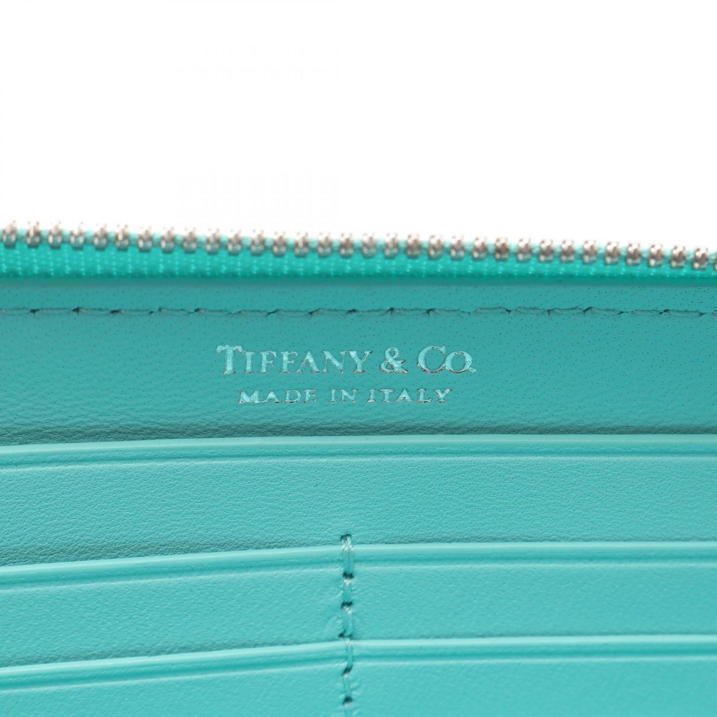 TIFFANY & CO. Return to Tiffany Round Long Wallet in Tiffany Blue