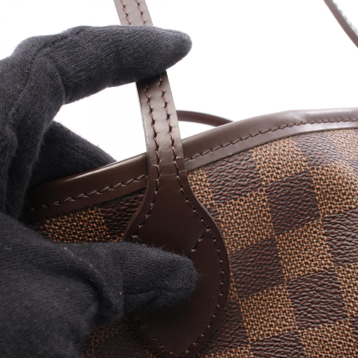 Louis Vuitton Neverfull PM Damier Ebene Tote Bag - Timeless Elegance