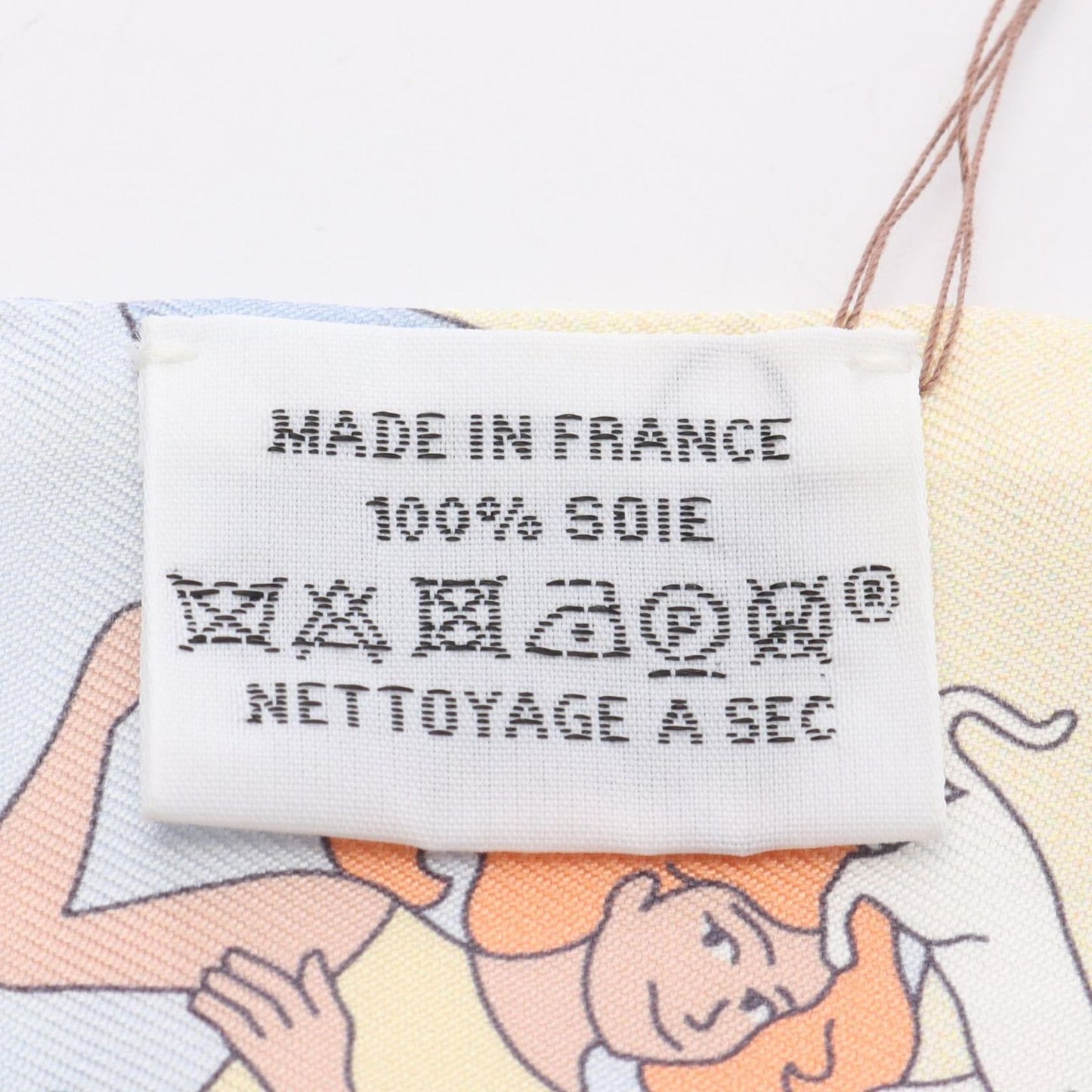 HERMES Carres Volants Silk Twilly Scarf - Unused Luxury Accessory