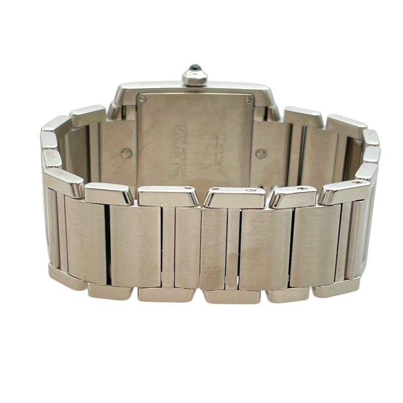 Cartier Tank Française MM W51011Q3 - Exquisite White Quartz Watch