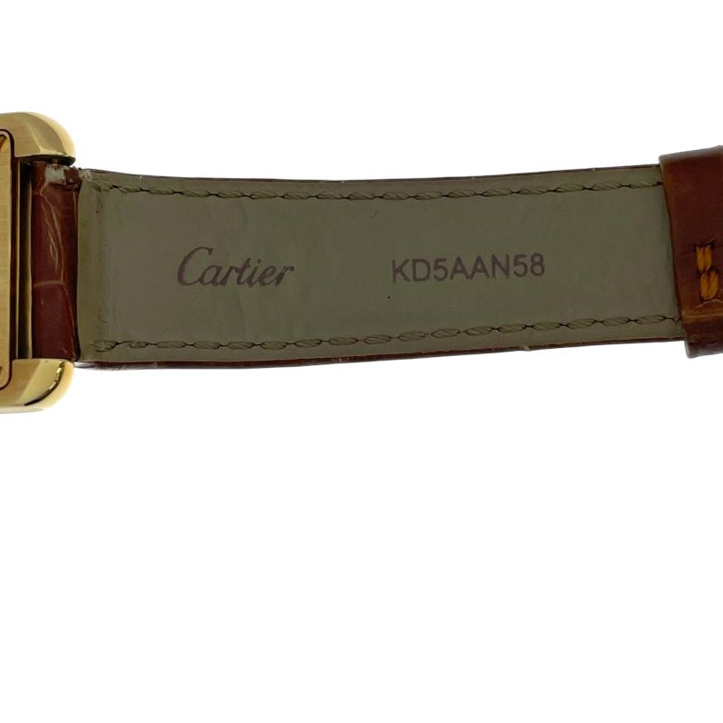 Cartier Tank Anglaise W5310028 K18YG Women's Watch - Timeless Elegance