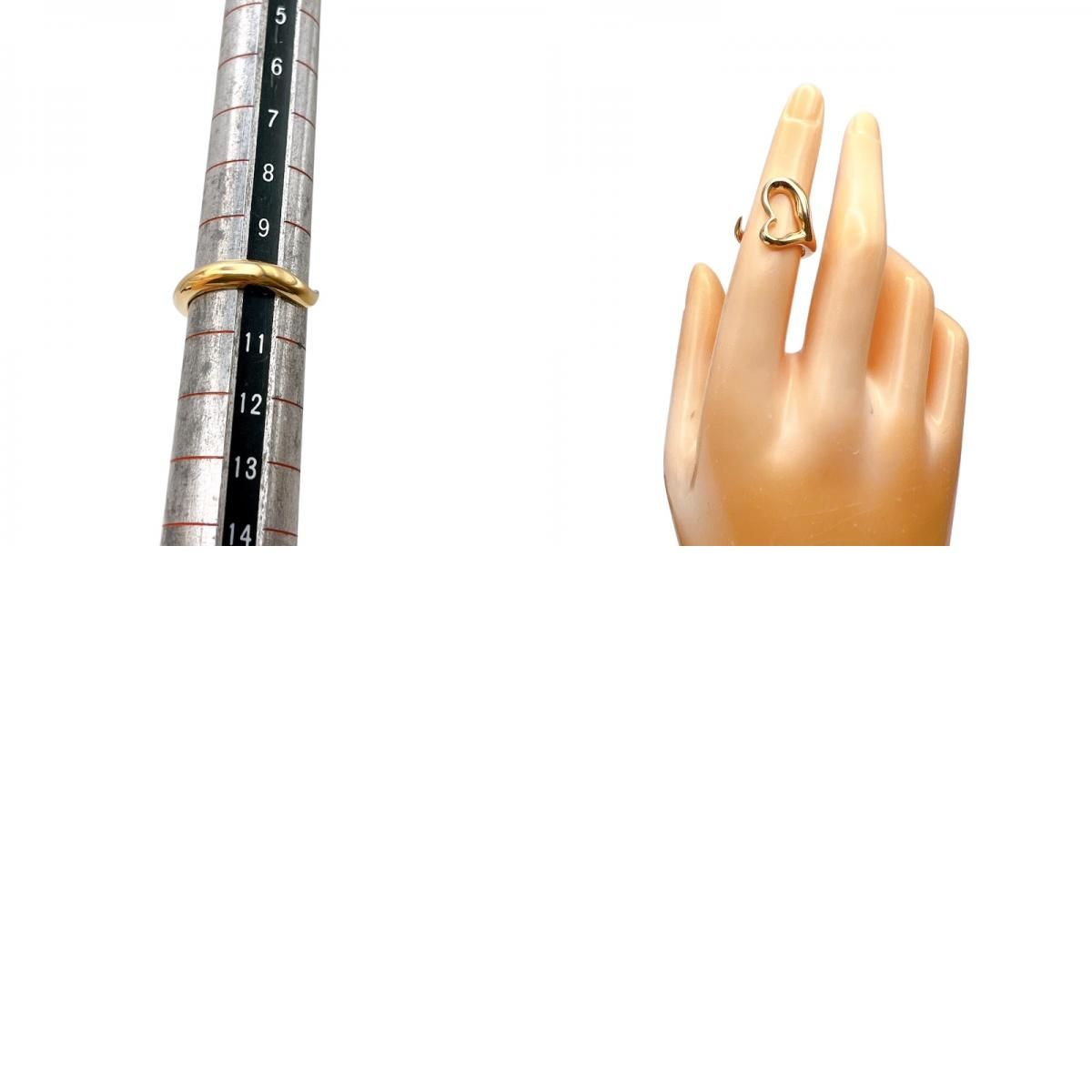 Tiffany & Co. Open Heart Ring in 18K Yellow Gold - Timeless Elegance