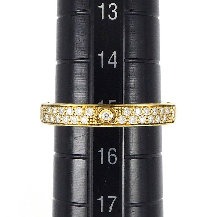 Damiani D.SIDE Full Eternity Diamond Ring in 18K Yellow Gold