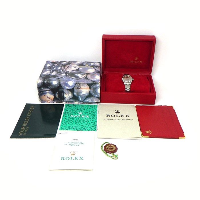 Rolex Lady Datejust Oyster Perpetual 79160 - Pink Dial, 2001