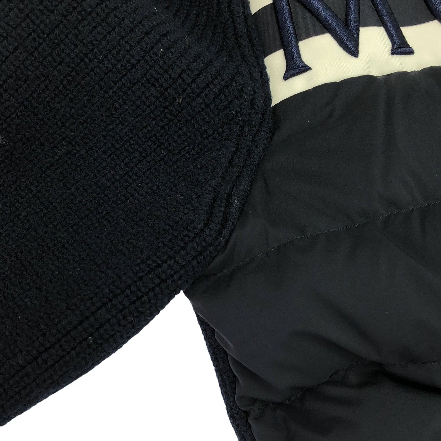 MONCLER Women's Black Wool Blouson Jacket - Timeless Elegance