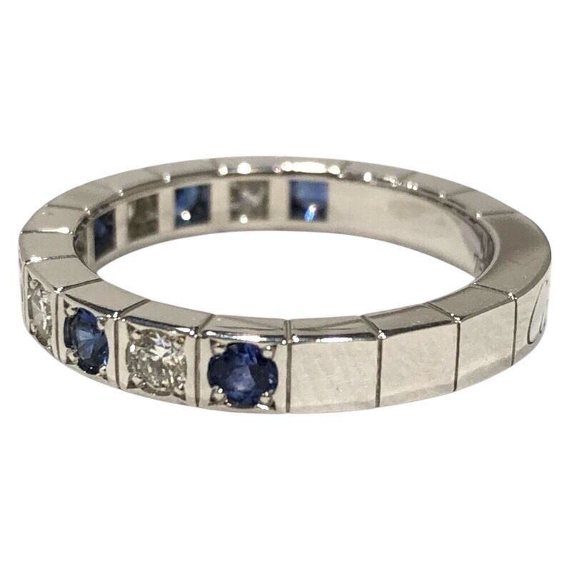 Cartier 750WG Diamond Laniere Ring - Exquisite White Gold Elegance