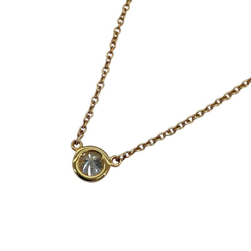 TIFFANY & CO. By the Yard Necklace 0.23ct Diamond in 750PG Gold