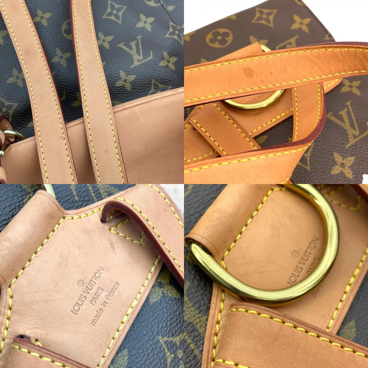 Louis Vuitton Monogram Montsouris MM Backpack - Brown