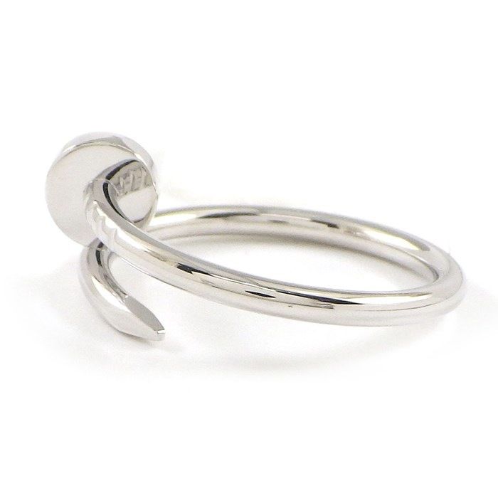Cartier Juste un Clou Ring in K18 White Gold - Size 11