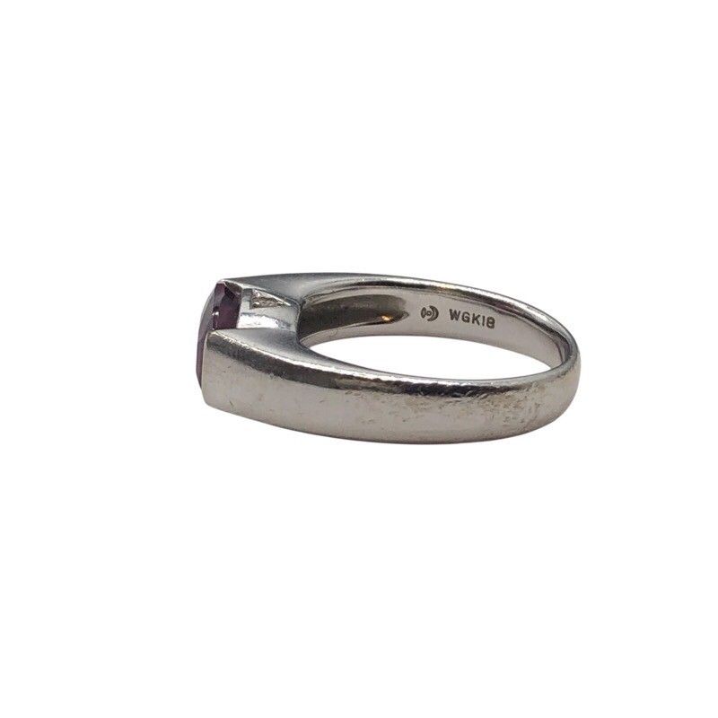 TASAKI K18 White Gold Ring with Diamond - Exquisite Craftsmanship