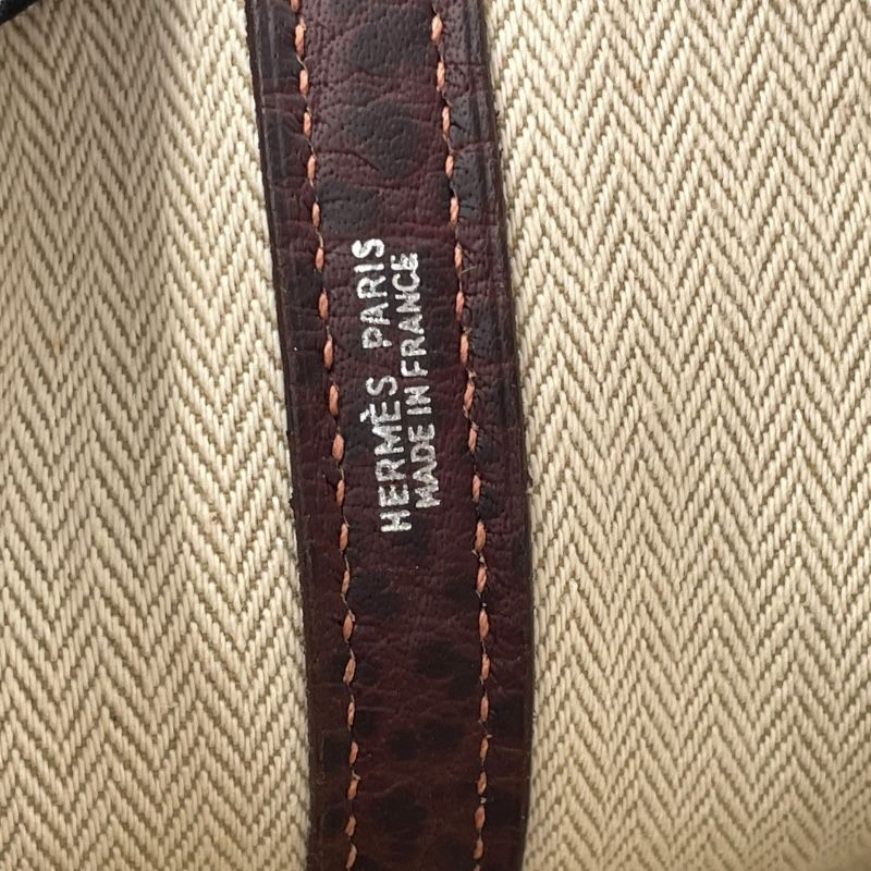 HERMES Garden Party PM Tote Bag in Havana Amazonia - Exquisite Craftsmanship