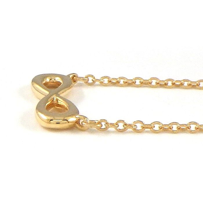 Tiffany & Co. Infinity Necklace in K18 Pink Gold - Exquisite Craftsmanship