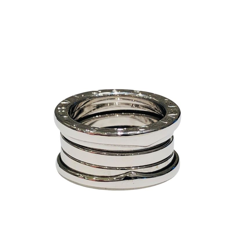 BVLGARI B.zero1 3-Band Ring in 18K White Gold - Size 6.5
