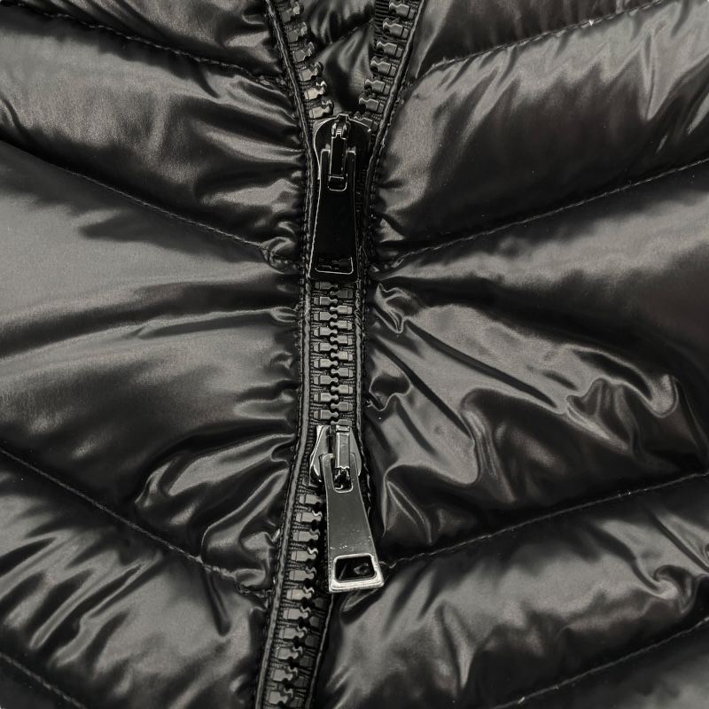 Moncler FULMAR Black Nylon Down Coat - Women's Luxury Outerwear