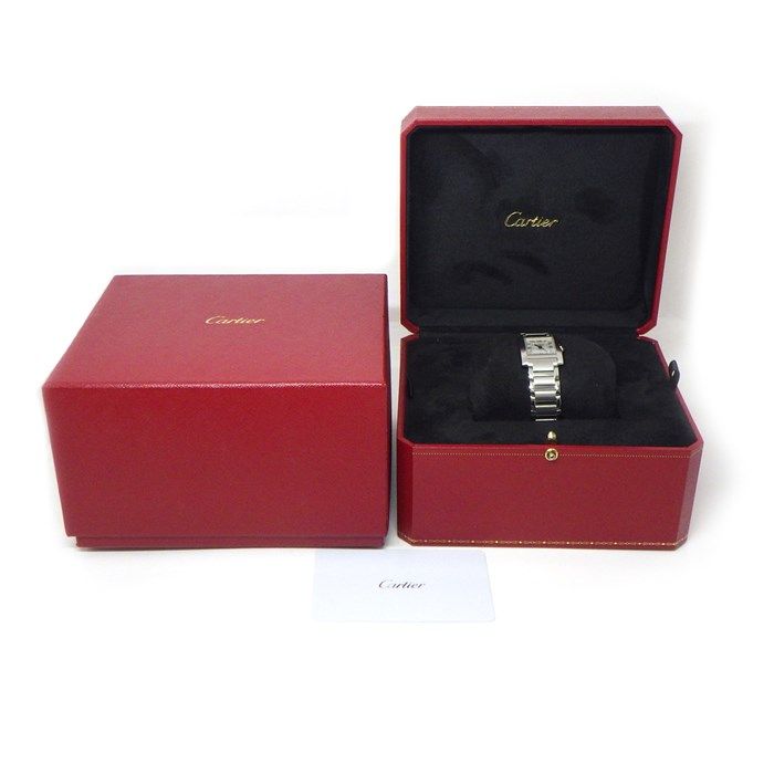Cartier Tank Française SM WSTA0065 Silver Dial Luxury Watch