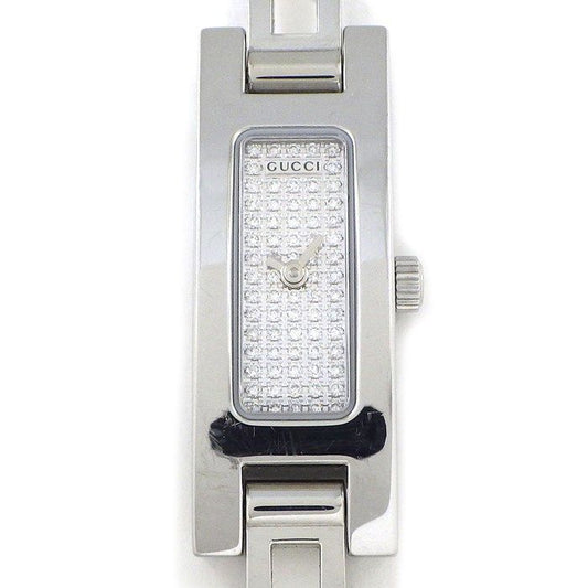 GUCCI 3900L Bangle Watch with Diamond Dial - Exquisite Craftsmanship