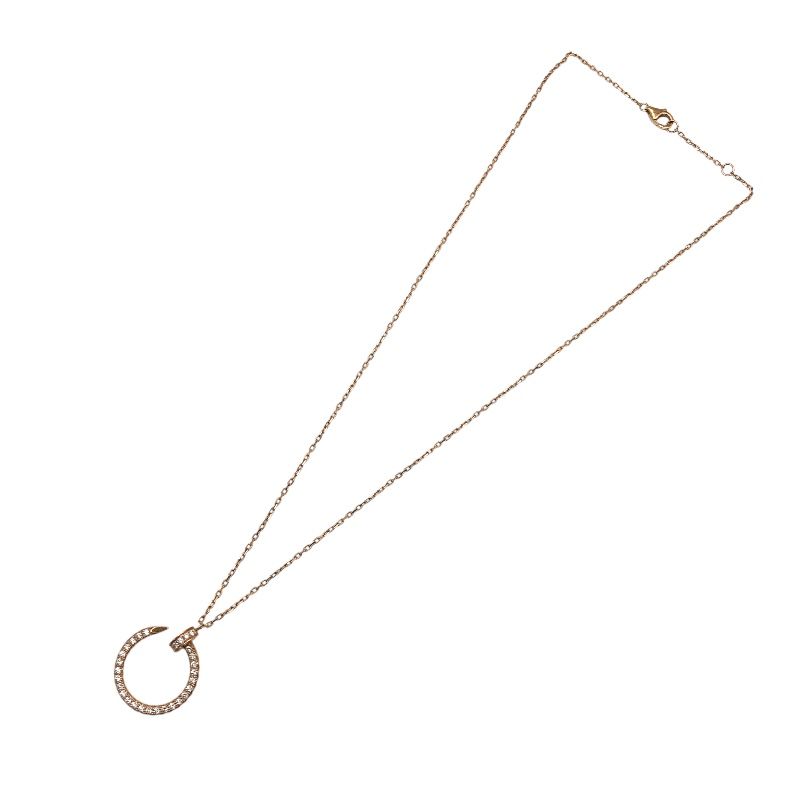 Cartier Juste un Clou Diamond Necklace in 18K Pink Gold