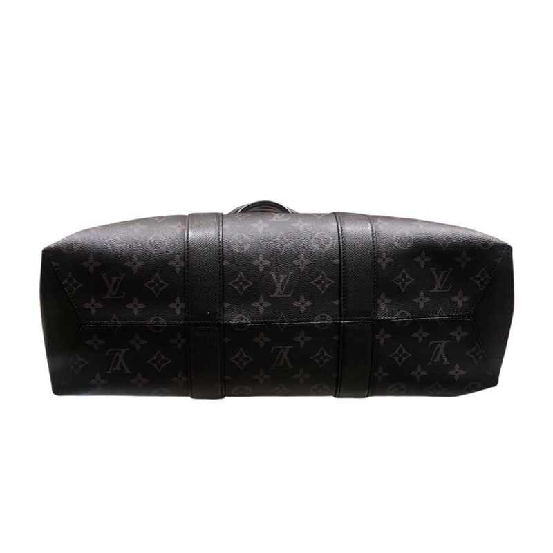 Louis Vuitton Weekend Tote NM M30937 Black Monogram Eclipse