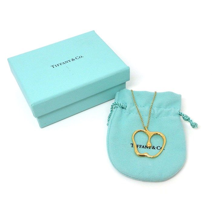 Tiffany & Co. Apple Large Long Necklace in K18 Yellow Gold