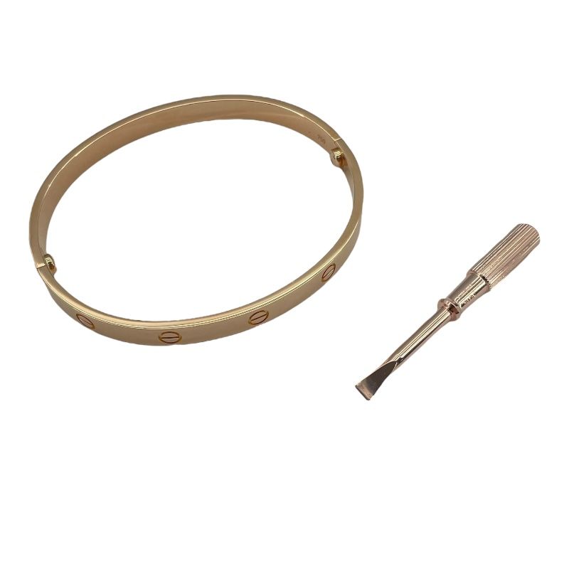 Cartier Love Bracelet K18PG - Timeless Elegance in Pink Gold