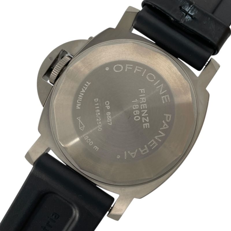 PANERAI Luminor Power Reserve PAM00093 Blue Titanium Automatic Watch