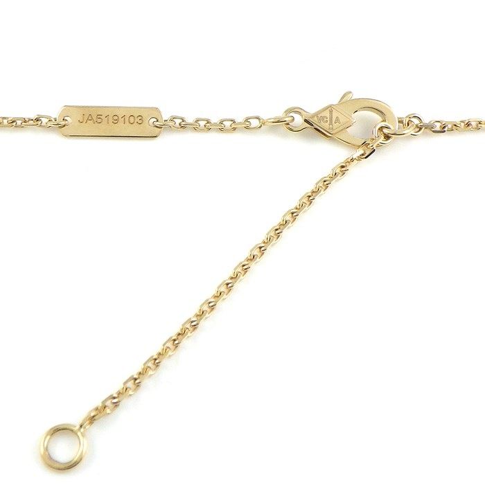 Van Cleef & Arpels Vintage Alhambra Necklace with Diamond