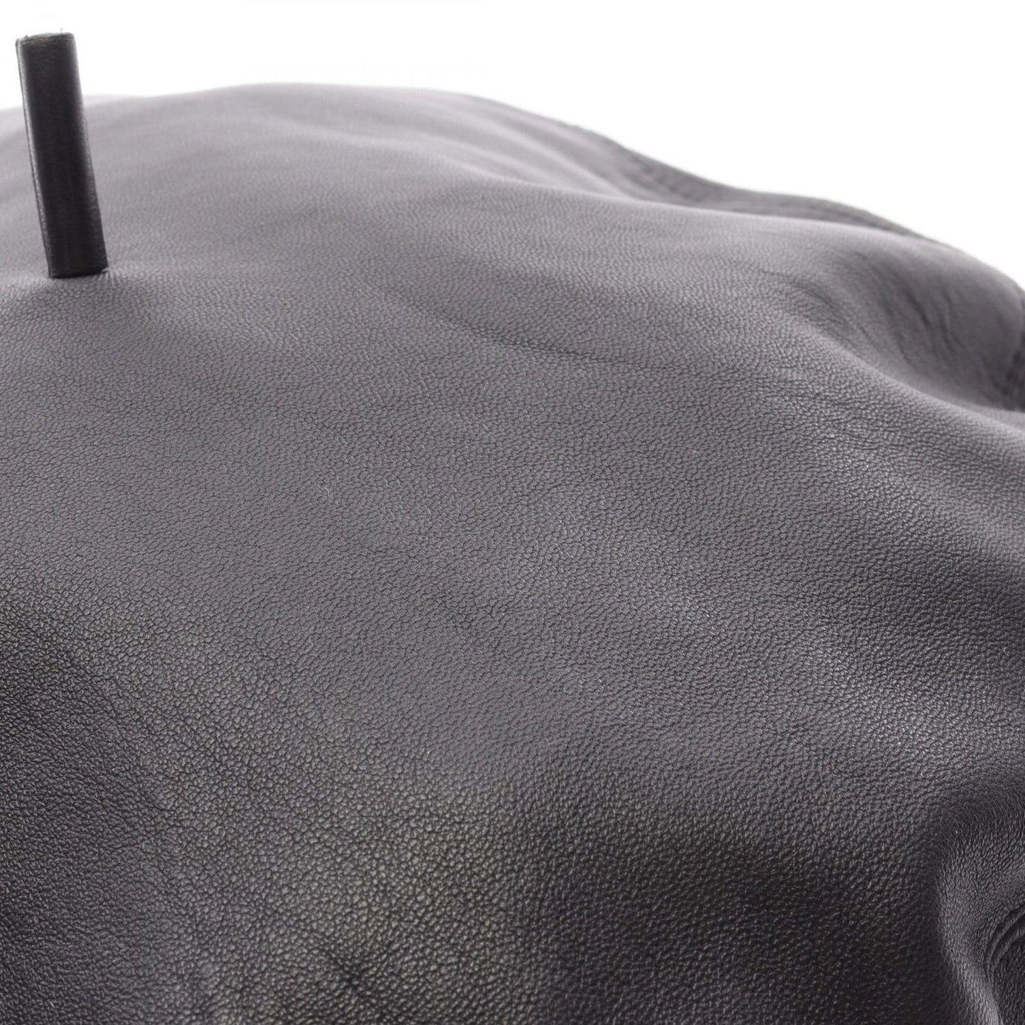 Dior Logo Leather Beret Hat - Timeless Elegance