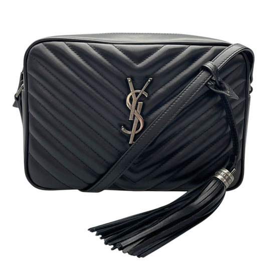 Saint Laurent Lou Camera Bag in Black Leather - Timeless Elegance