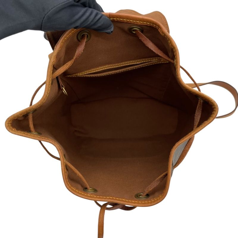 Louis Vuitton Monogram Montsouris MM Backpack - Brown Canvas