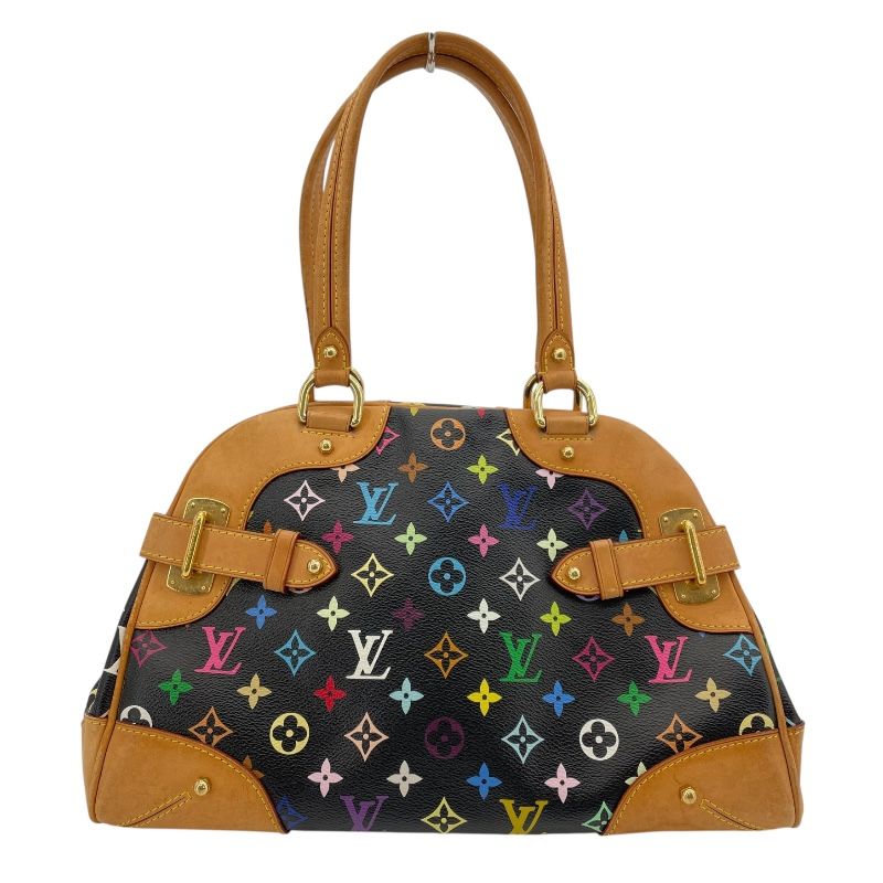 Louis Vuitton Claudia M40195 Noir Monogram Multicolor Handbag