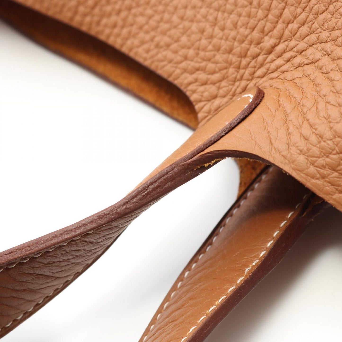 HERMES Picotin Lock PM Handbag in Gold Leather - Unused Luxury