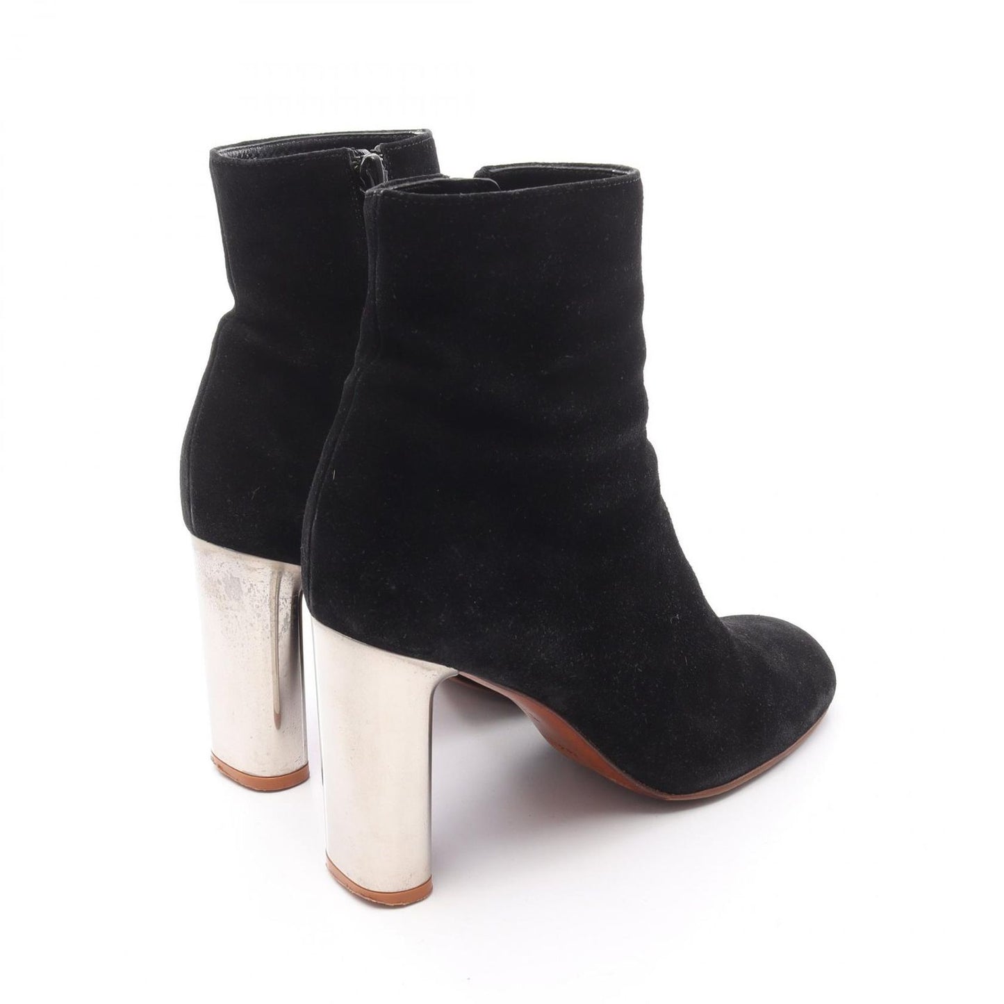 CELINE BAMBAM Black Suede Boots - Timeless Elegance