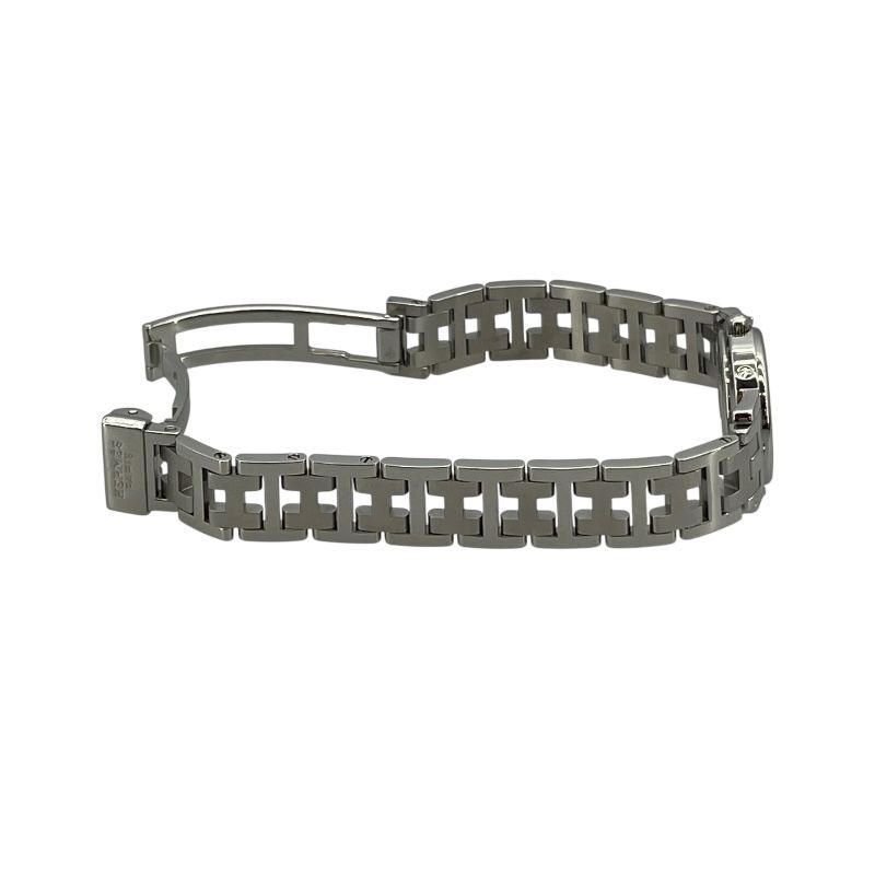 HERMES Clipper CL4210 White SS Quartz Ladies Watch