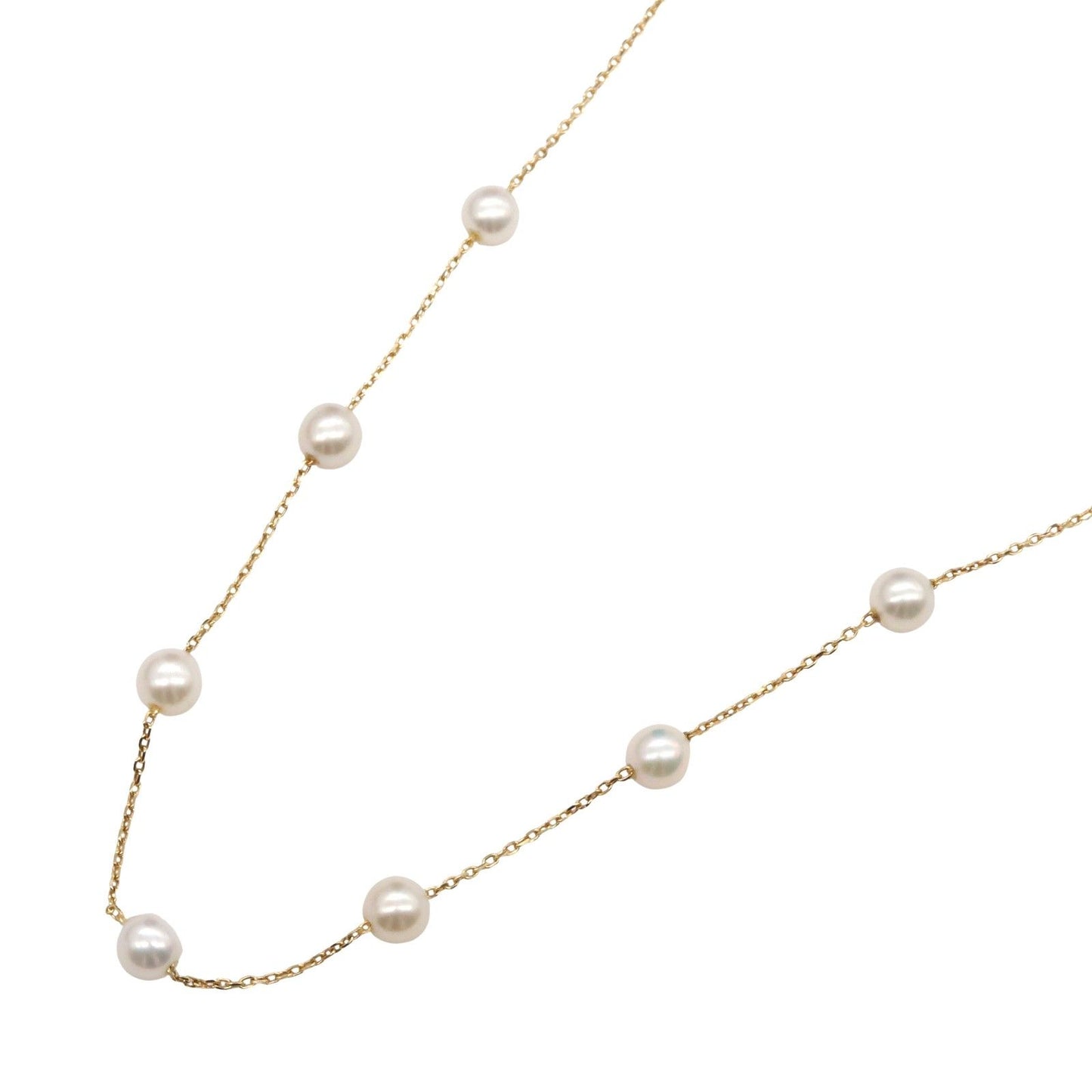TASAKI Baby Pearl Necklace in K18 Yellow Gold - 40cm