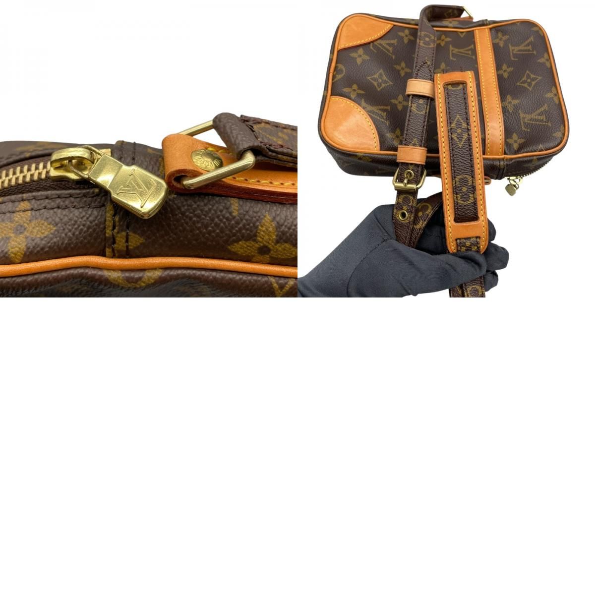 Louis Vuitton Danube M45266 Monogram Canvas Unisex Shoulder Bag