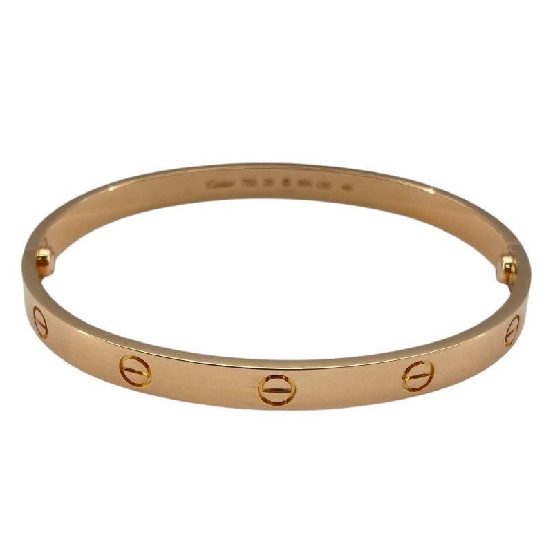 Cartier Love Bracelet K18PG - Timeless Elegance in Pink Gold