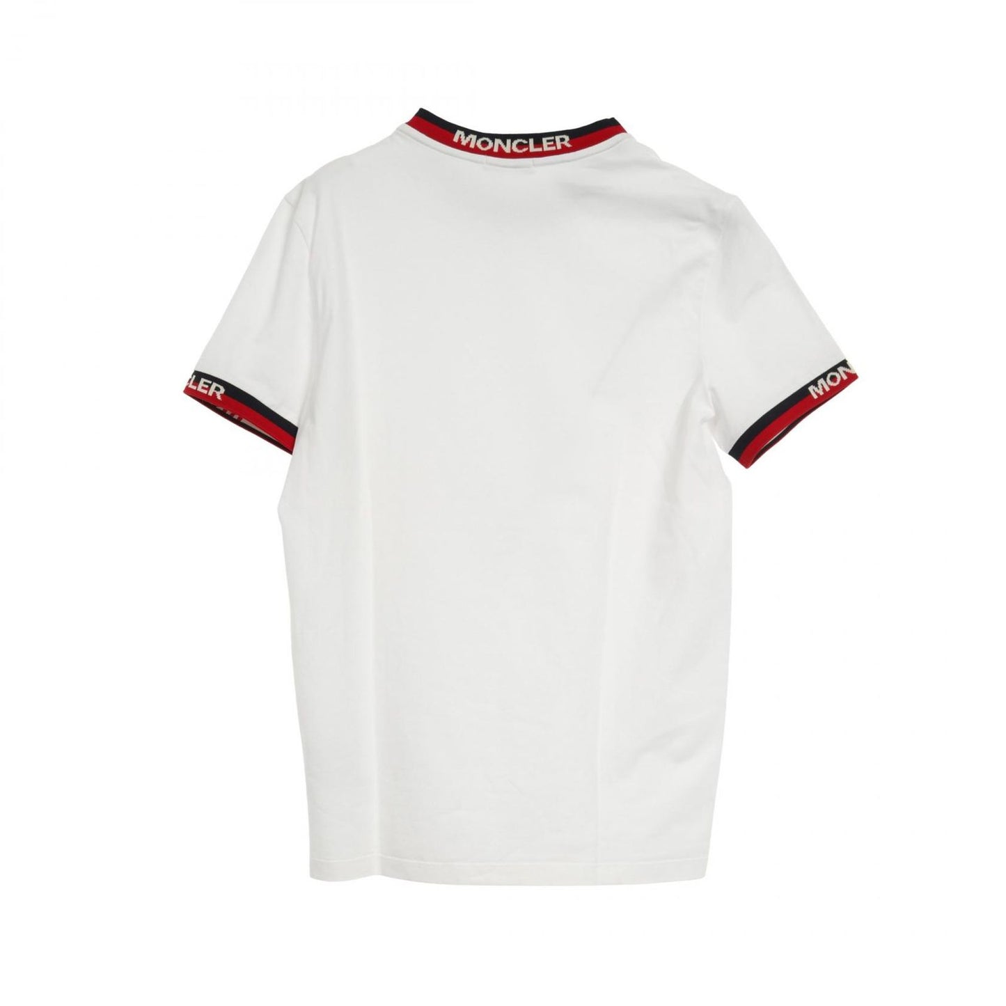MONCLER Cotton T-Shirt in White - Exclusive Luxury Fashion