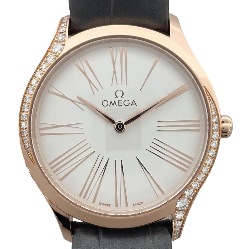 OMEGA De Ville Trésor 428.58.36.60.02.001 - Exquisite White Gold Ladies Watch