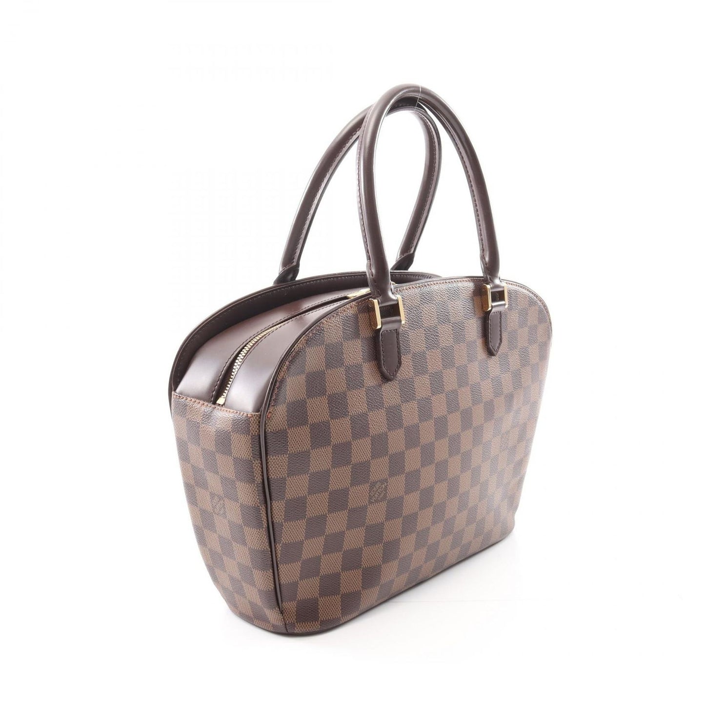 Louis Vuitton Saria Oriental Damier Ebene Handbag - Timeless Elegance