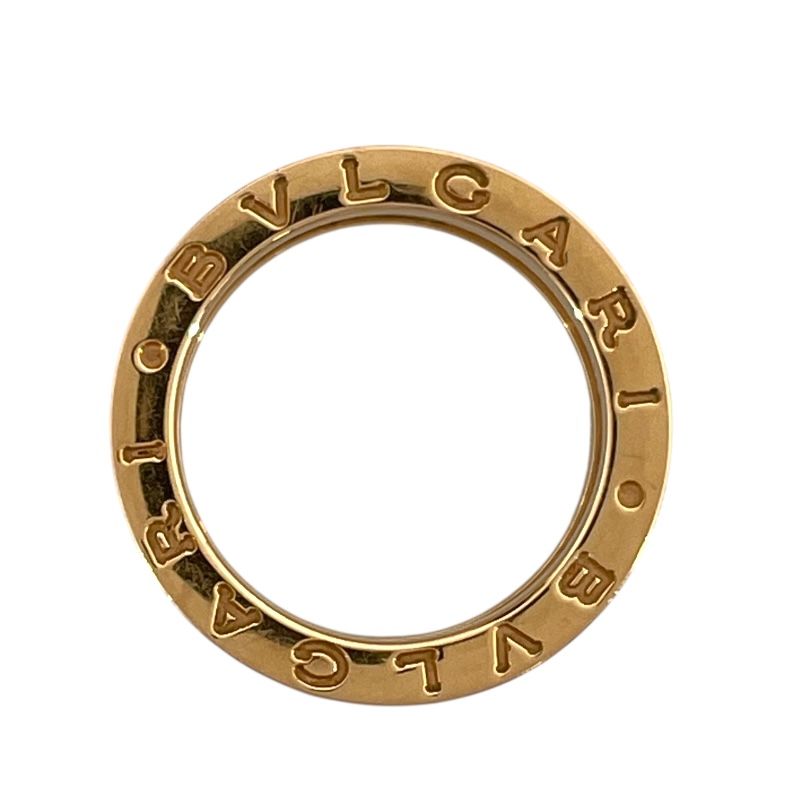 BVLGARI B.zero1 2-Band Ring in 750PG Gold - Unisex Luxury Jewelry