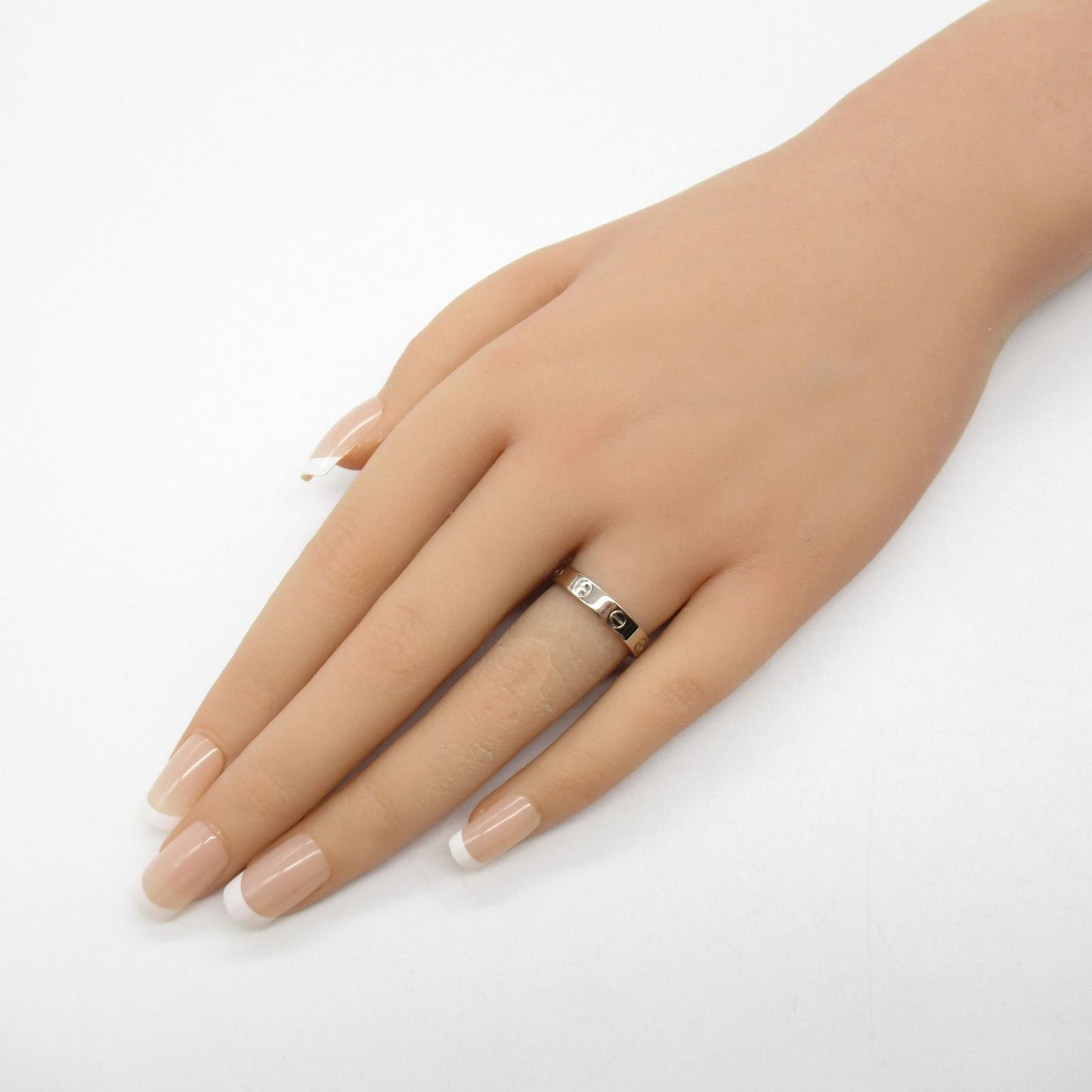 Cartier Mini Love Ring in 18K White Gold - Timeless Elegance