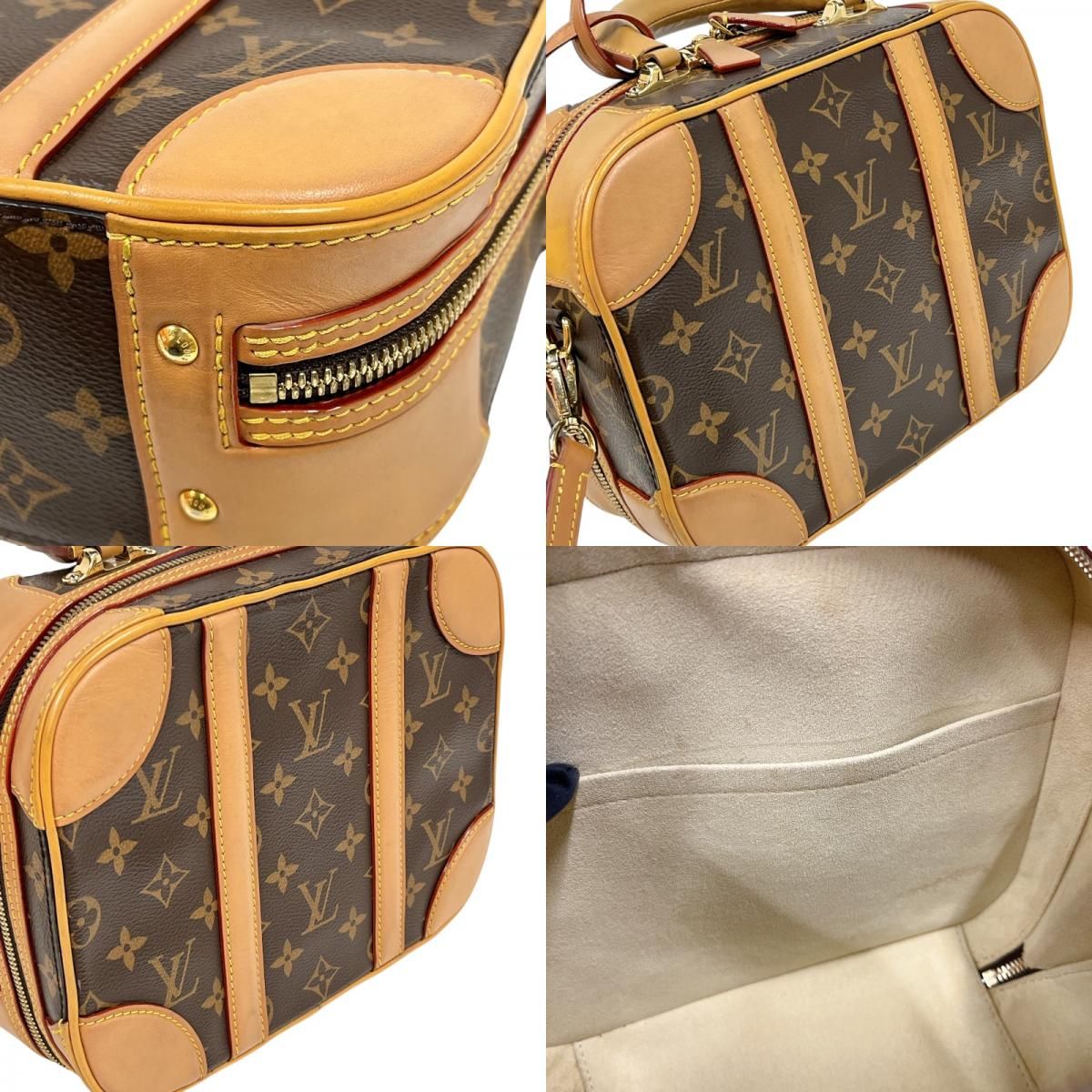 Louis Vuitton Valizette M44581 Monogram Unisex Shoulder Bag