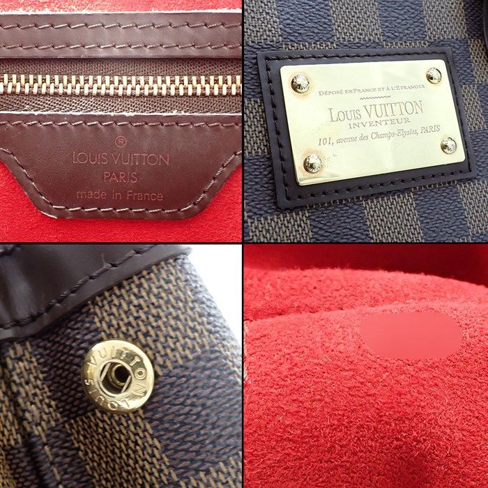 Louis Vuitton Hampstead PM Tote Bag - Exquisite Brown Damier Ebene